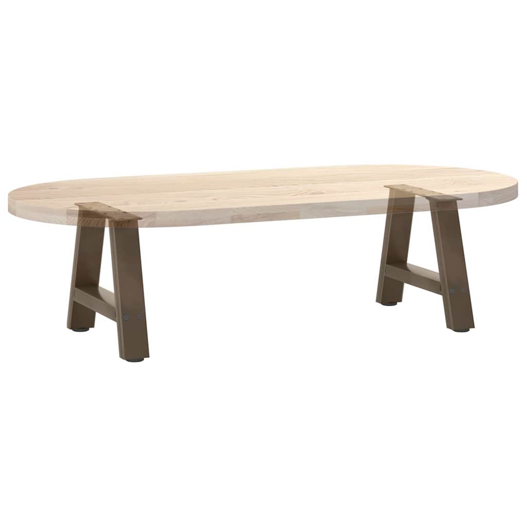 Noge za klub stolić A-oblika 2 kom 50 x (30-31) cm čelik