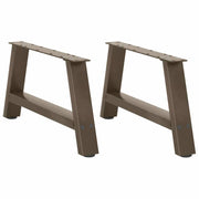 Noge za klub stolić A-oblika 2 kom 70 x (30-31) cm čelik