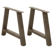 Noge za klub stolić A-oblika 2 kom 60 x (42-43) cm čelik