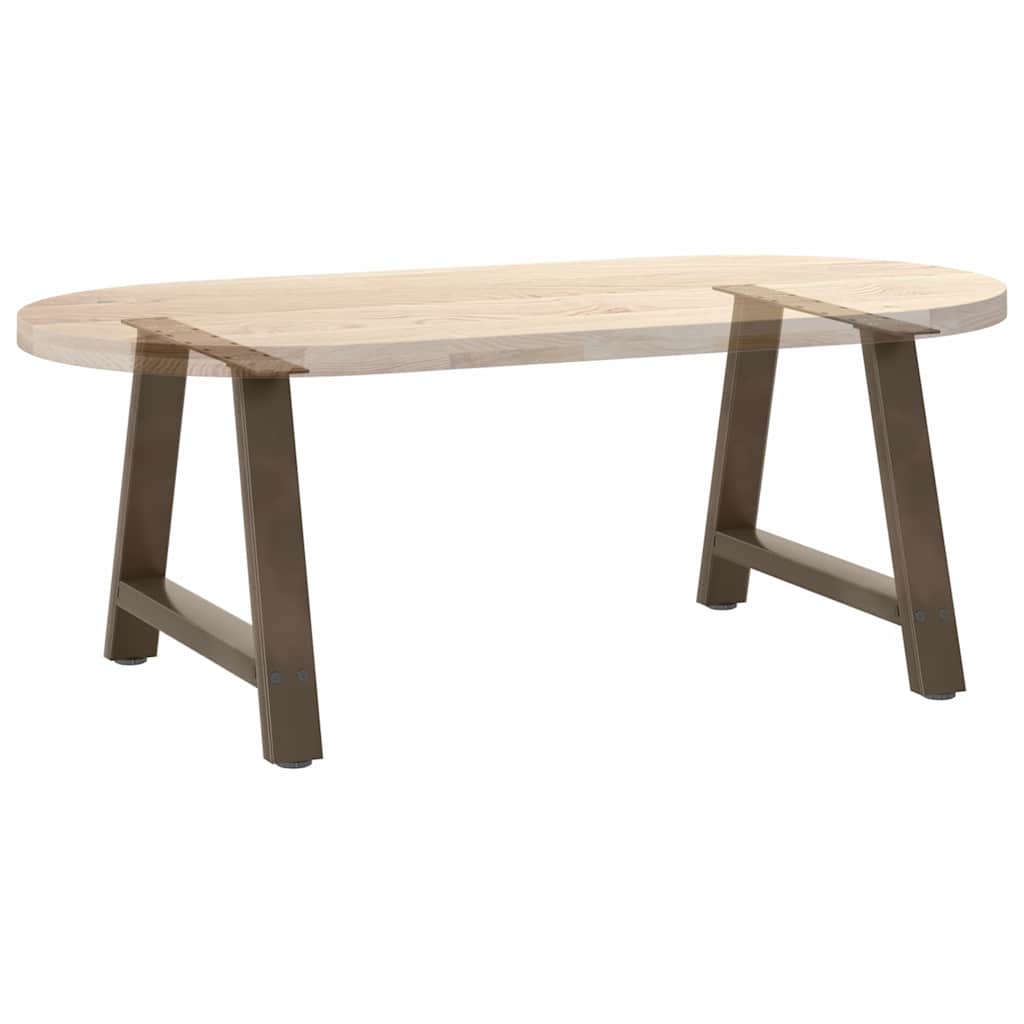 Noge za klub stolić A-oblika 2 kom 70 x (42-43) cm čelik