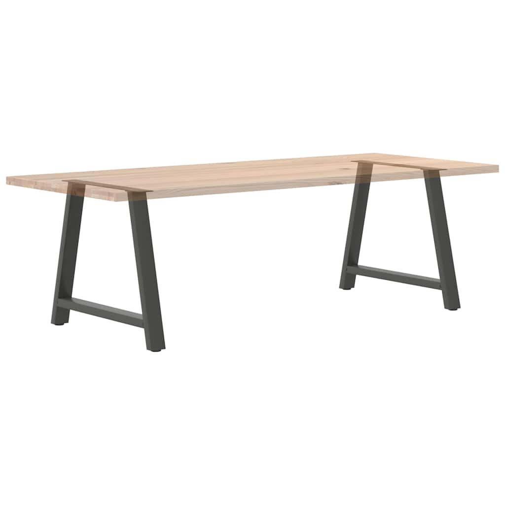 Noge za blagovaonski stol A-oblika 2 kom antracit 100 x (72-73) cm čelik