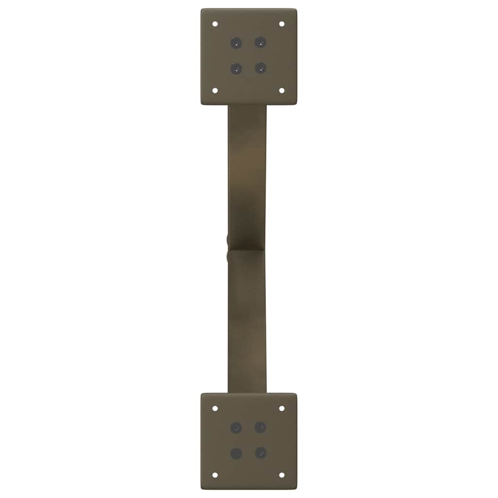 Noge za klub stolić u obliku slova X, 2 kom, prirodni čelik, 60 x (30-31) cm, čelik