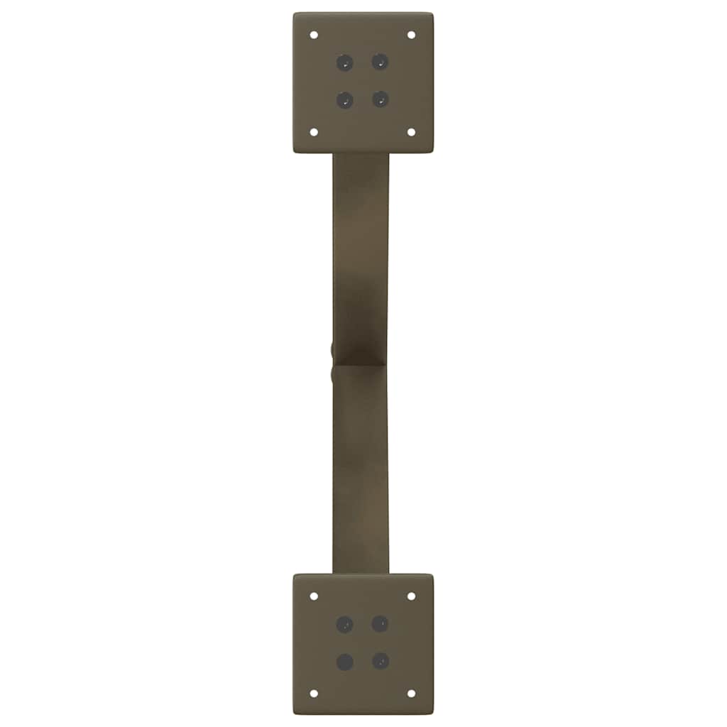 Noge za blagovaonski stol u obliku slova X, 2 kom, prirodni čelik, 50 x (72-73) cm, čelik