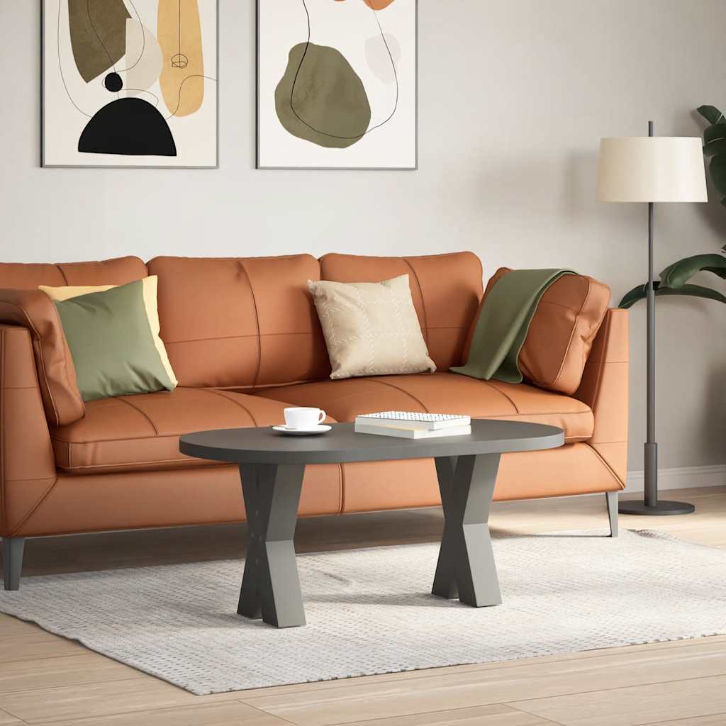 Noge za klub stolić u obliku slova X, 2 kom, antracit, 28 x (42-43) cm, čelik