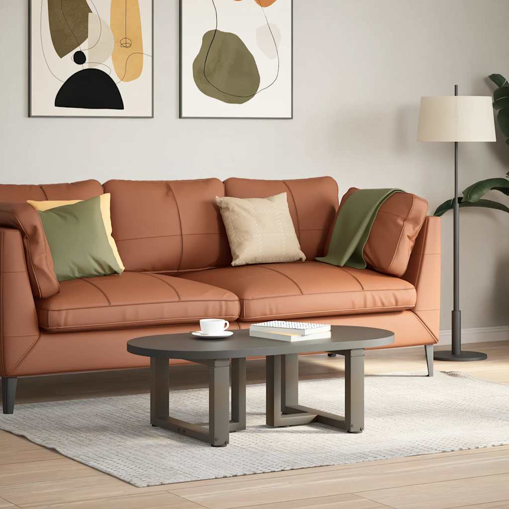 Noge za klub stolić T-oblika 2 kom Crne 40x25x(30-31) cm Čelik