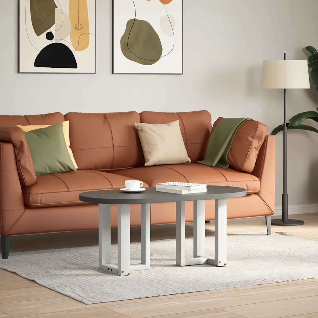 Noge za klub stolić T-oblika 2 kom Bijele 38x25x(42-43) cm Čelik