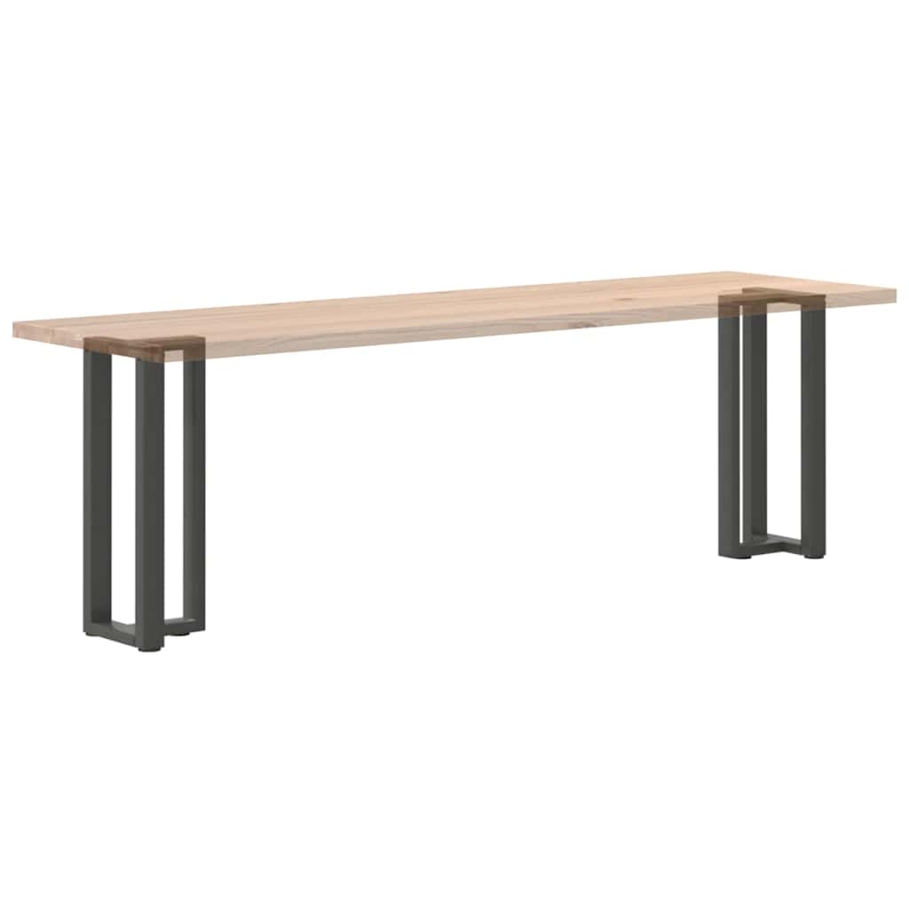 Noge za konzolni stol T-oblika 2 kom antracit 25x28x(72-73) cm čelik