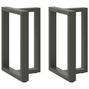 Noge za blagovaonski stol T-oblika 2 kom antracit 50x35x(72-73) cm čelik