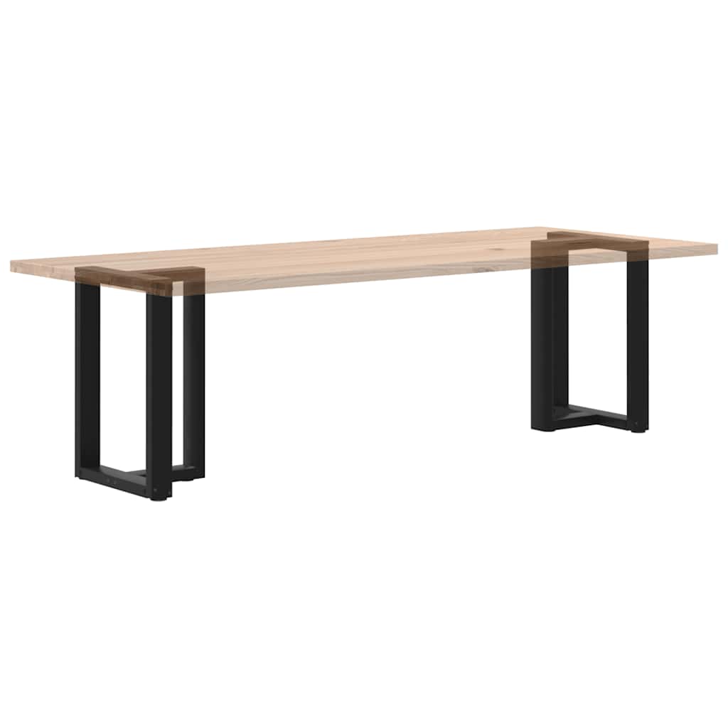Noge za blagovaonski stol T-oblika 2 kom Crne 60x35x(72-73) cm Čelik