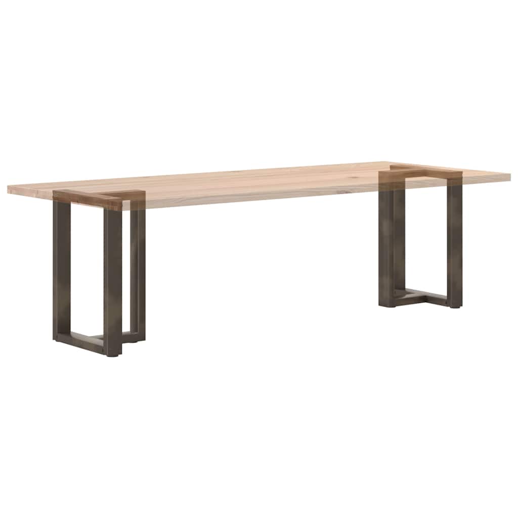 Noge za blagovaonski stol T-oblika 2 kom Crne 60x35x(72-73) cm Čelik