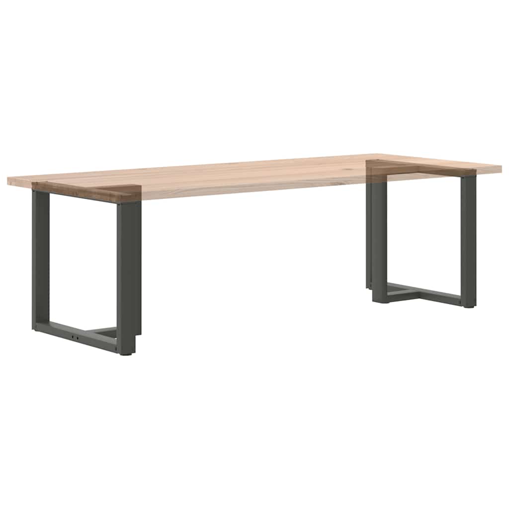 Noge za blagovaonski stol T-oblika 2 kom antracit 80x35x(72-73) cm čelik