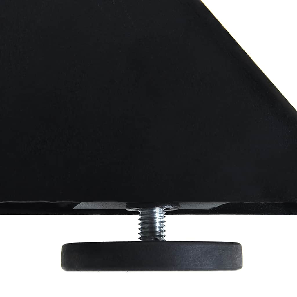 Noga stolića za kavu u obliku pauka crna 98x58x(42-43) cm čelik