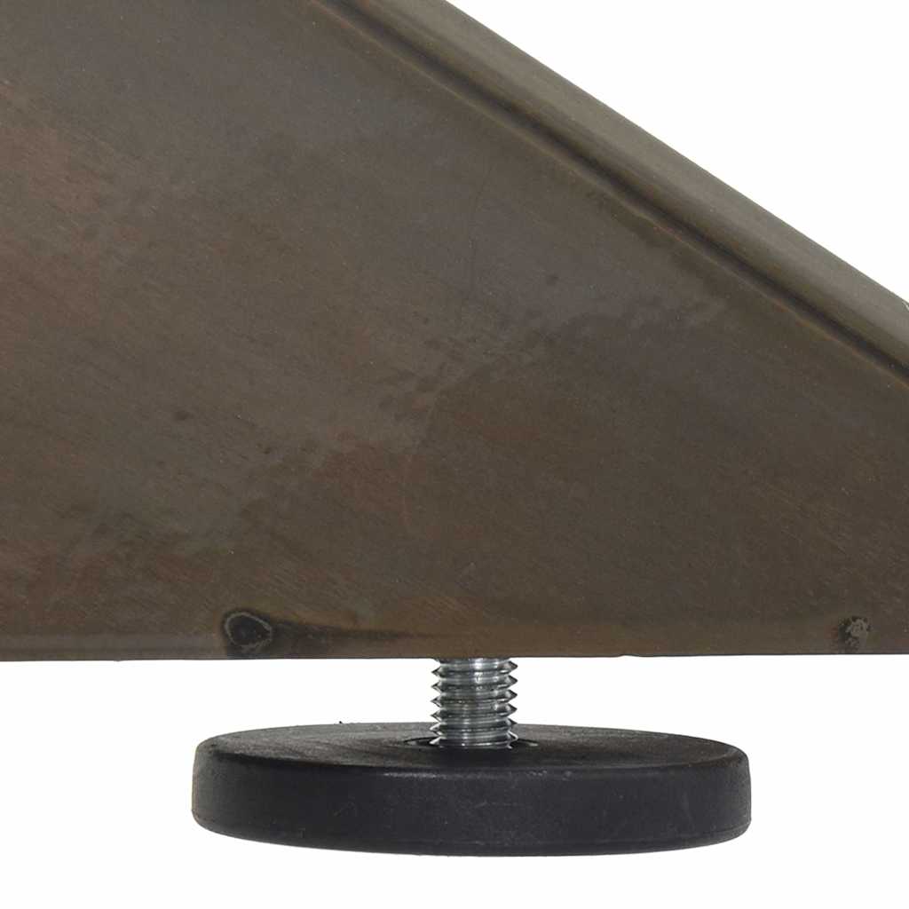 Noga stolića za kavu u obliku pauka crna 98x58x(42-43) cm čelik