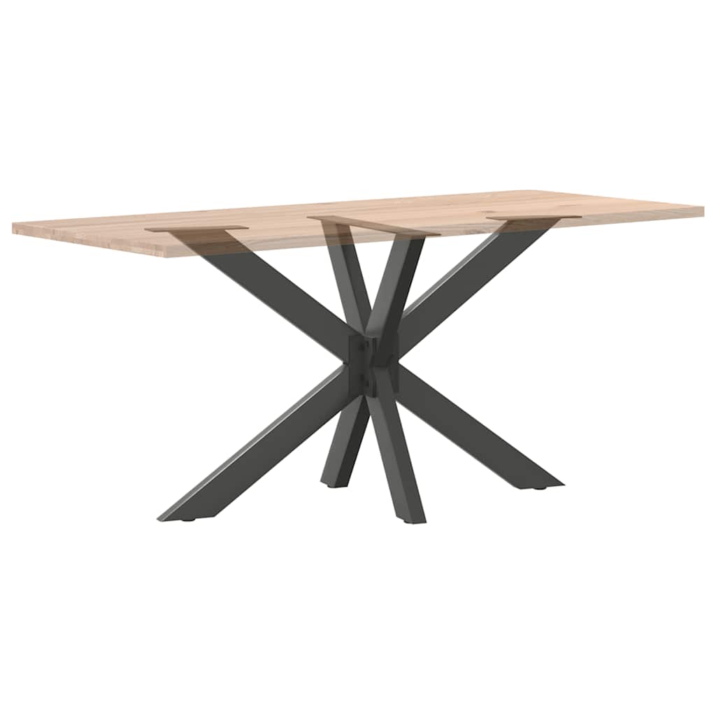 Noge blagovaonskog stola u obliku pauka antracit 120x68x(72-73) cm čelik
