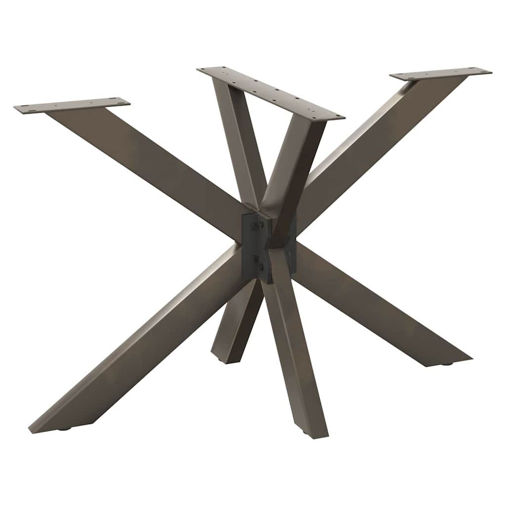 Noga blagovaonskog stola u obliku pauka crna 120x68x(72-73) cm čelik
