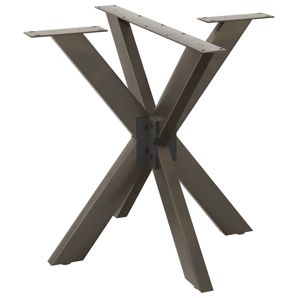 Noge blagovaonskog stola u obliku pauka crne 85x85x(72-73) cm čelik