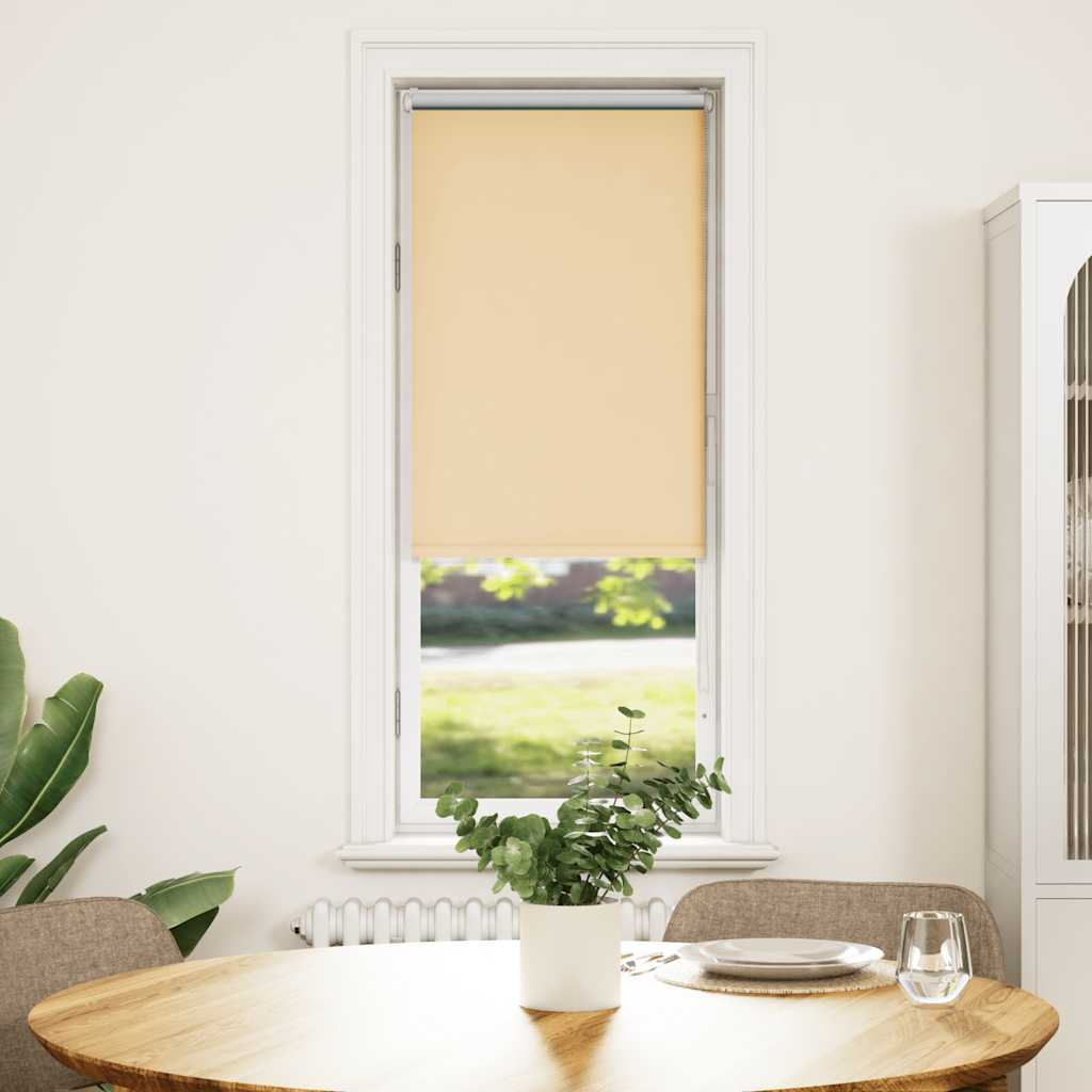 Rolo zavjesa Blackout Bež 55x130 cm Širina tkanine 50,7 cm