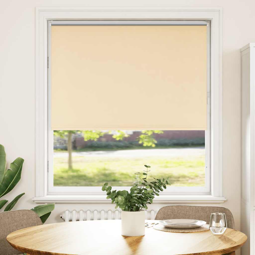 Rolo zavjesa Blackout Bež 95x130 cm Širina tkanine 90,7 cm