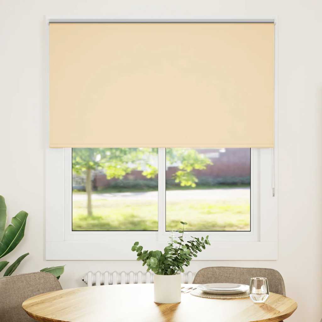Rolo zavjesa Blackout Bež 135x175 cm Širina tkanine 131,6 cm