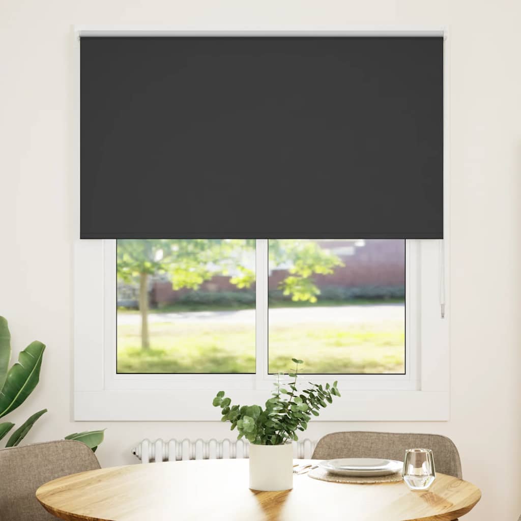 Rolo zavjesa Blackout Black 130x175cm Širina tkanine 126,6 cm