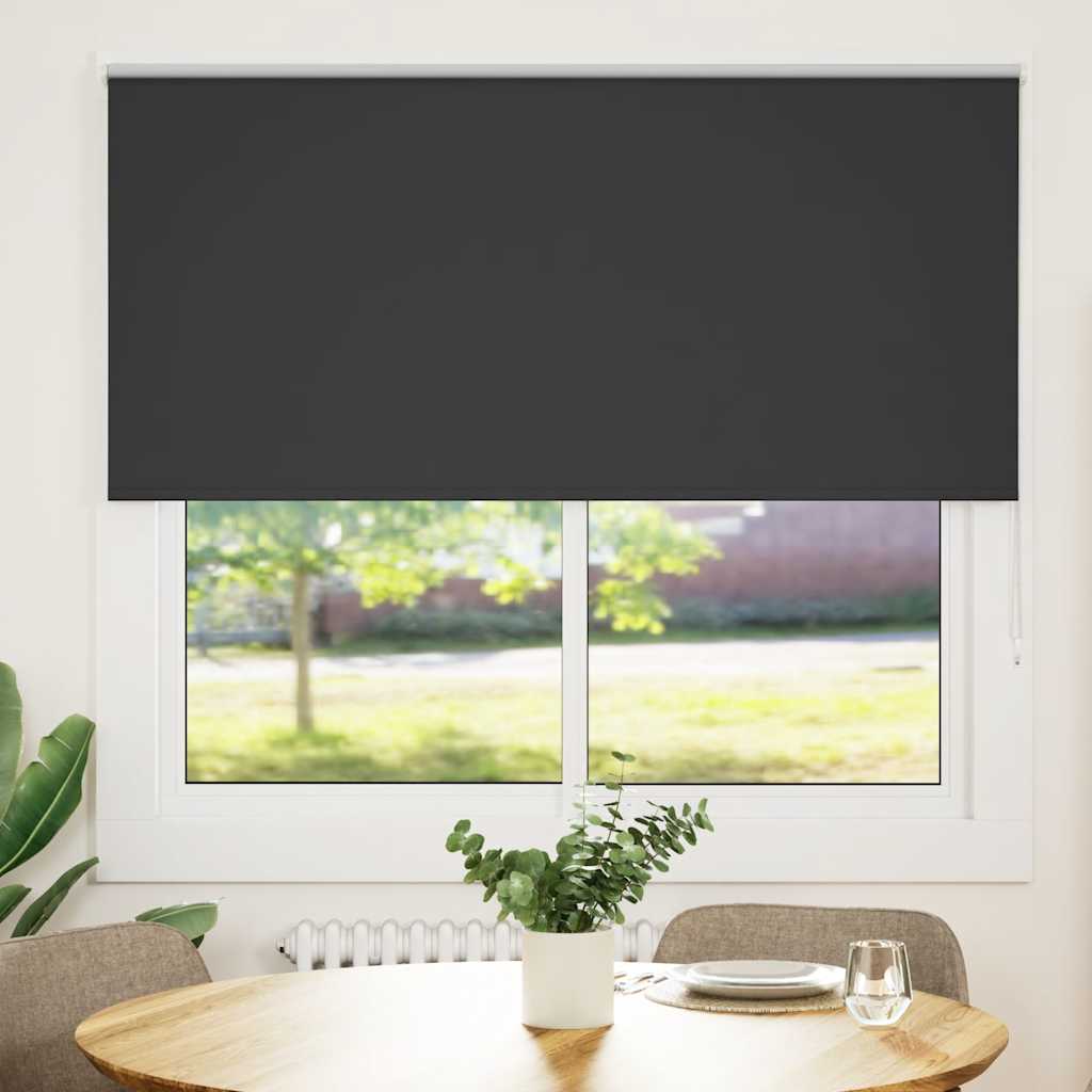 Rolo zavjesa Blackout Black 150x175 cm Širina tkanine 146,6 cm