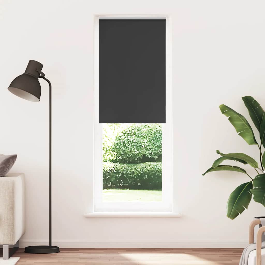 Rolo zavjesa Blackout Black 80x210 cm Širina tkanine 75,7 cm