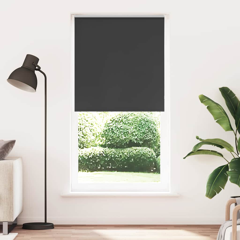 Rolo zavjesa Blackout Black 105x230 cm Širina tkanine 100,7 cm