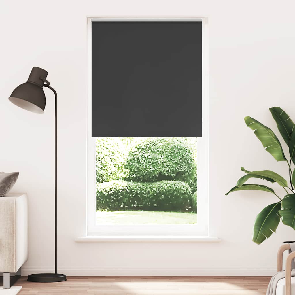 Rolo zavjesa Blackout Black 110x230 cm Širina tkanine 105,7 cm