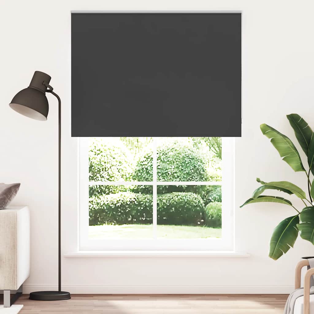Rolo zavjesa Blackout Black 150x230 cm Širina tkanine 146,6 cm