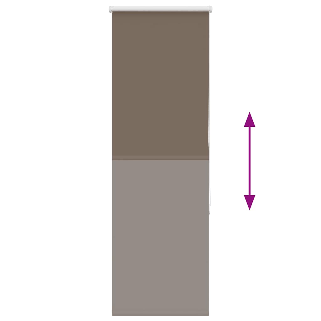 Rolo zavjesa Blackout Coffee 60x130 cm Širina tkanine 55,7 cm