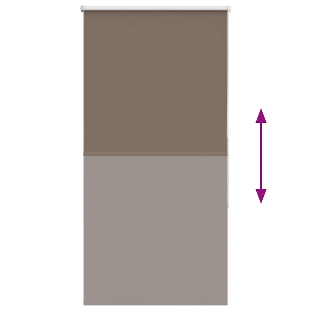 Rolo zavjesa Blackout Coffee 70x130 cm Širina tkanine 65,7 cm