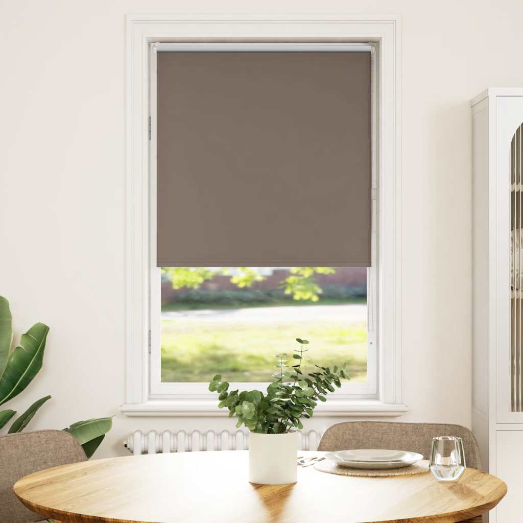 Rolo zavjesa Blackout Coffee 75x130 cm Širina tkanine 70,7 cm