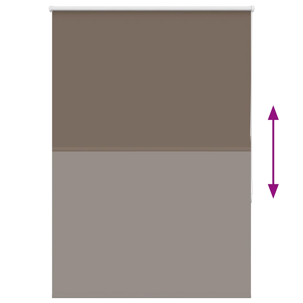 Rolo zavjesa Blackout Coffee 100x130 cm Širina tkanine 95,7 cm