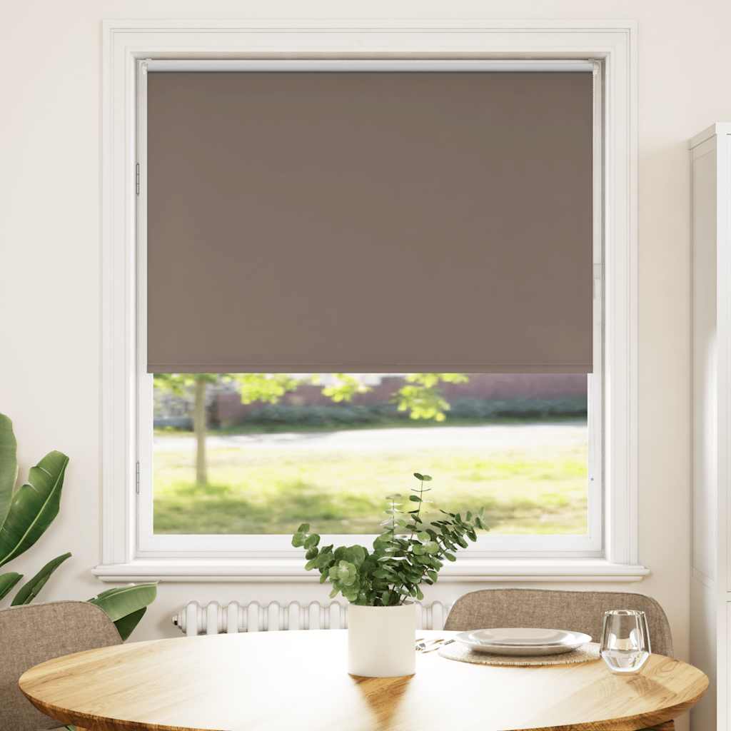 Rolo zavjesa Blackout Coffee 110x130 cm Širina tkanine 105,7 cm