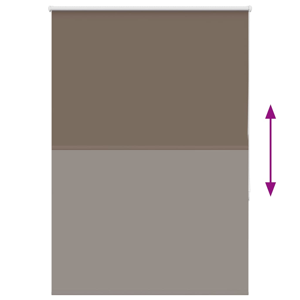 Rolo zavjesa Blackout Coffee 115x130 cm Širina tkanine 110,7 cm