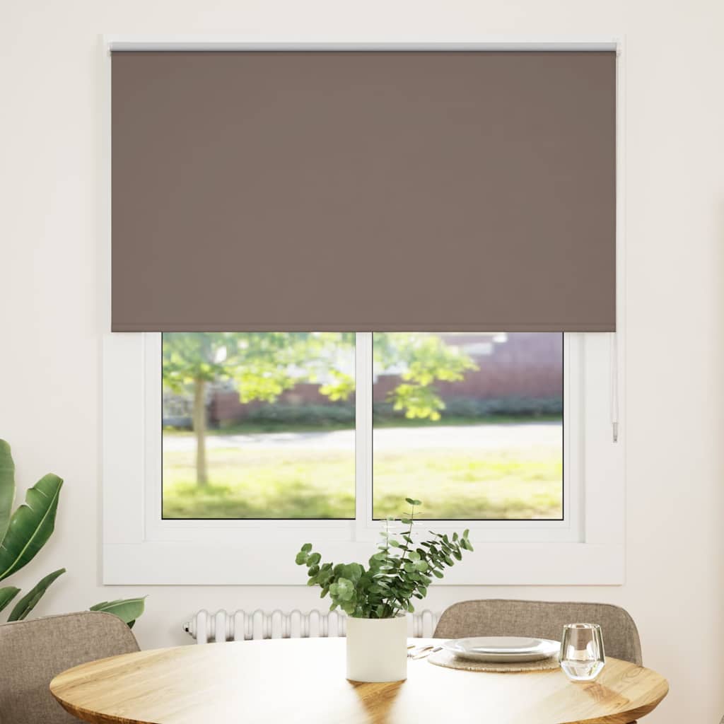 Rolo zavjesa Blackout Coffee 135x130 cm Širina tkanine 131,6 cm
