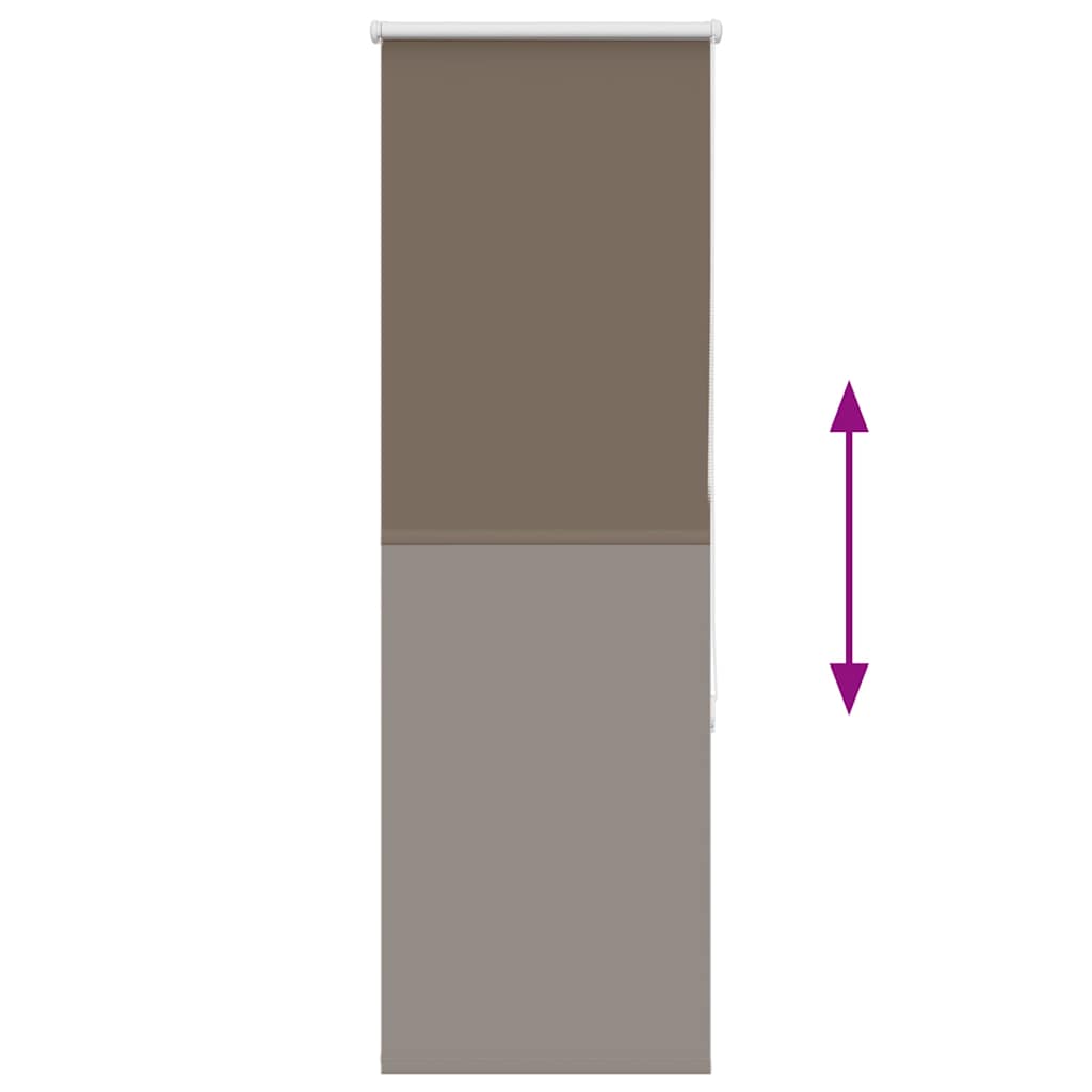 Rolo zavjesa Blackout Coffee 50x150 cm Širina tkanine 45,7 cm