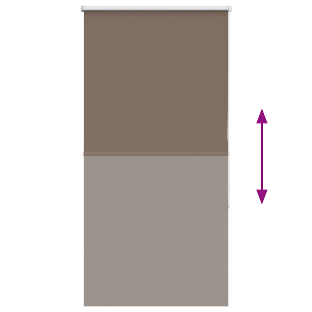 Rolo zavjesa Blackout Coffee 80x150 cm Širina tkanine 75,7 cm