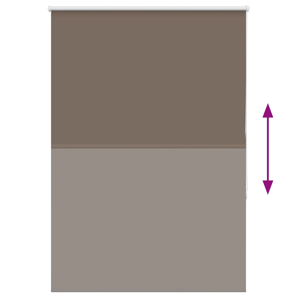 Rolo zavjesa Blackout Coffee 115x150 cm Širina tkanine 110,7 cm