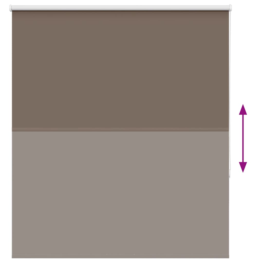 Rolo zavjesa Blackout Coffee 125x150 cm Širina tkanine 121,6 cm