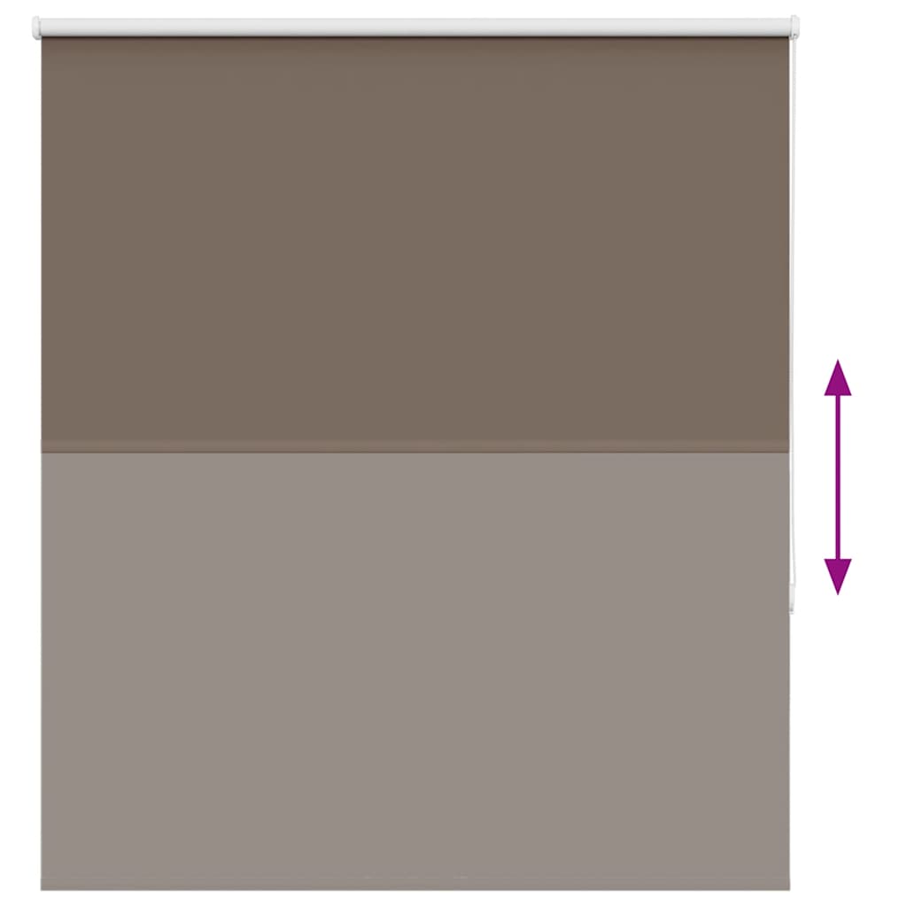 Rolo zavjesa Blackout Coffee 120x175 cm Širina tkanine 116,6 cm
