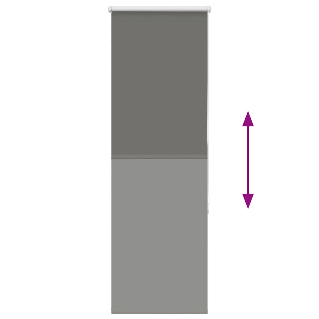 Rolo zavjesa Blackout siva 60x130 cm Širina tkanine 55,7 cm