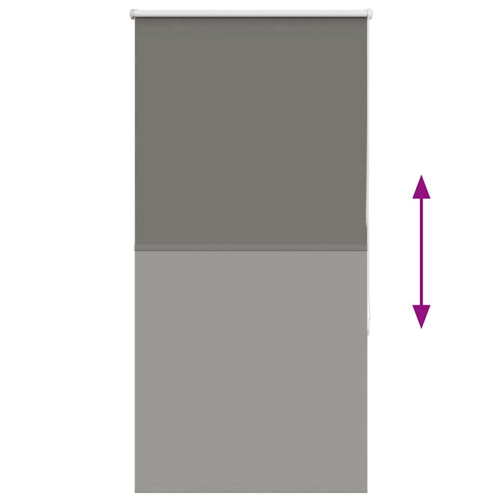 Rolo zavjesa Blackout siva 65x130 cm Širina tkanine 60,7 cm