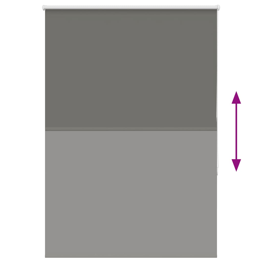 Rolo zavjesa Blackout siva 100x130 cm Širina tkanine 95,7 cm