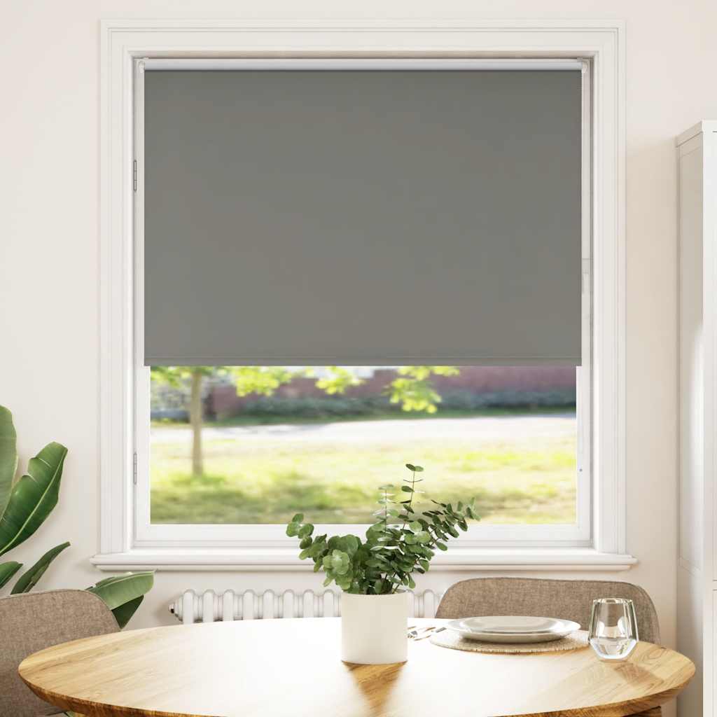 Rolo zavjesa Blackout siva 100x130 cm Širina tkanine 95,7 cm