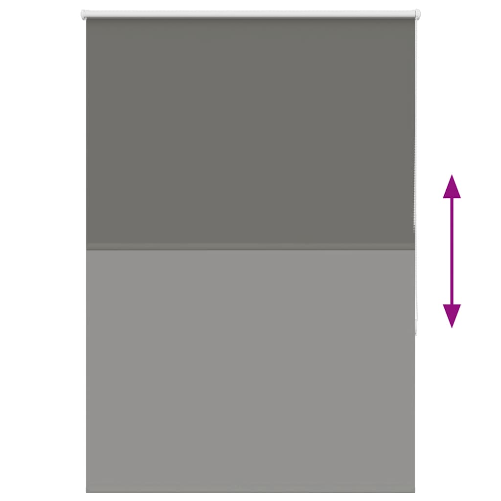 Rolo zavjesa Blackout siva 105x130 cm Širina tkanine 100,7 cm