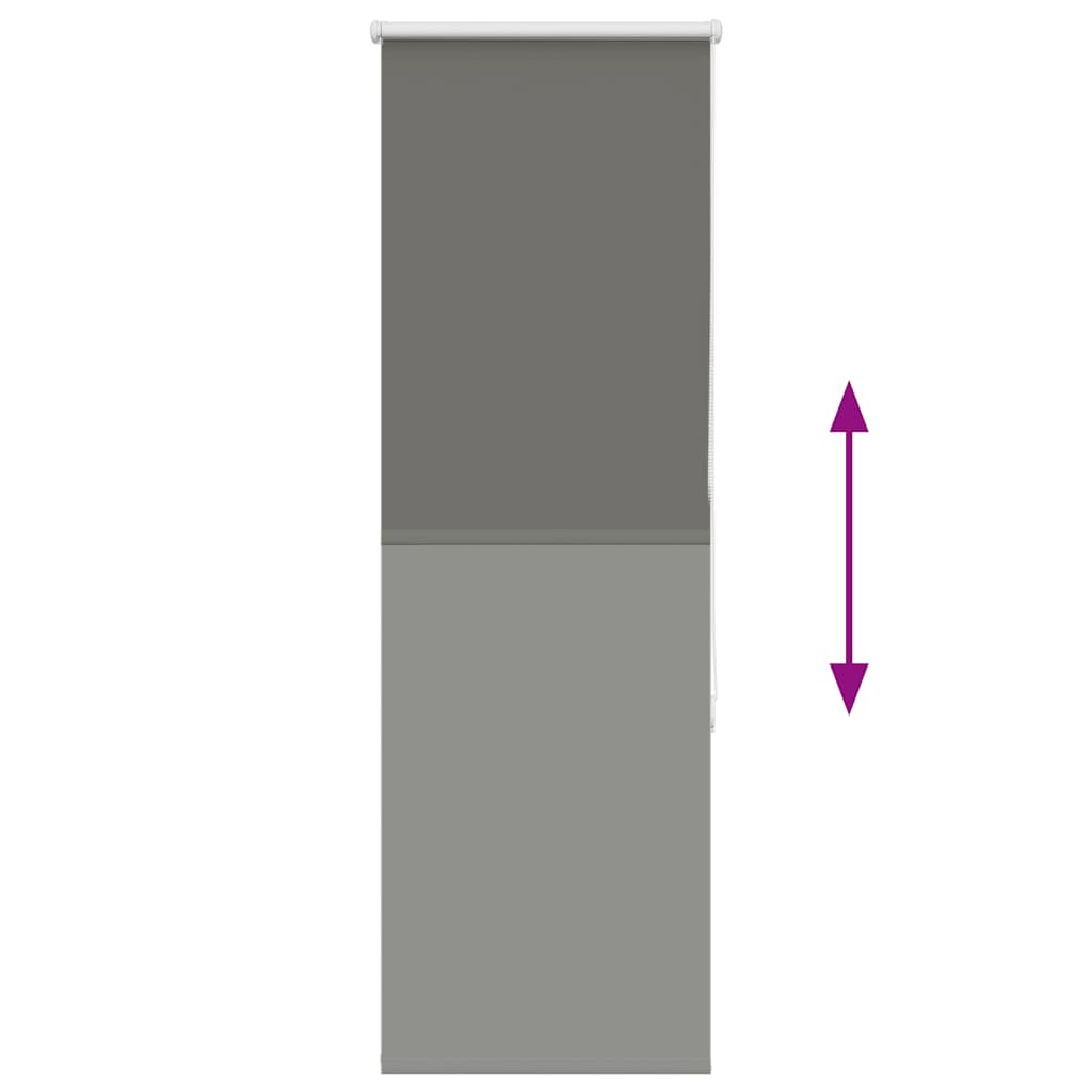 Rolo zavjesa Blackout siva 50x150 cm Širina tkanine 45,7 cm