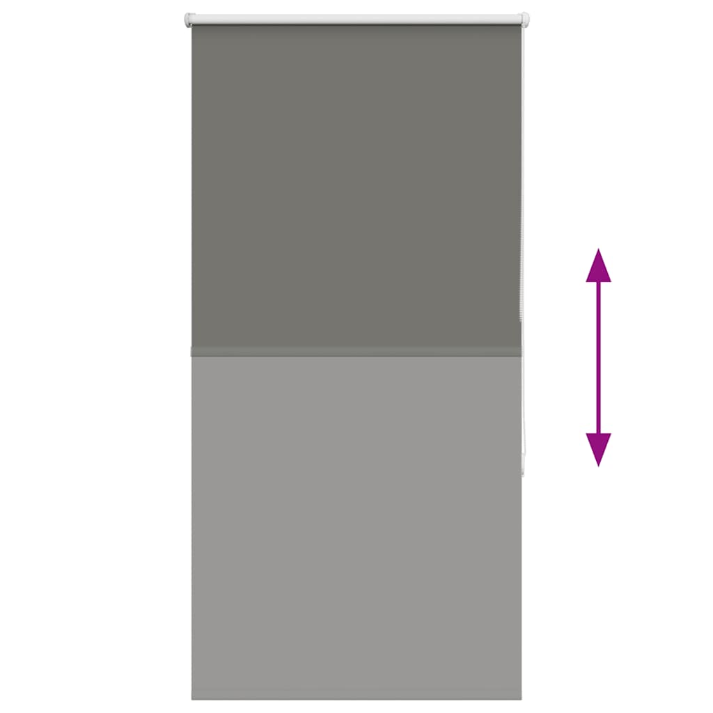 Rolo zavjesa Blackout siva 85x150 cm Širina tkanine 80,7 cm