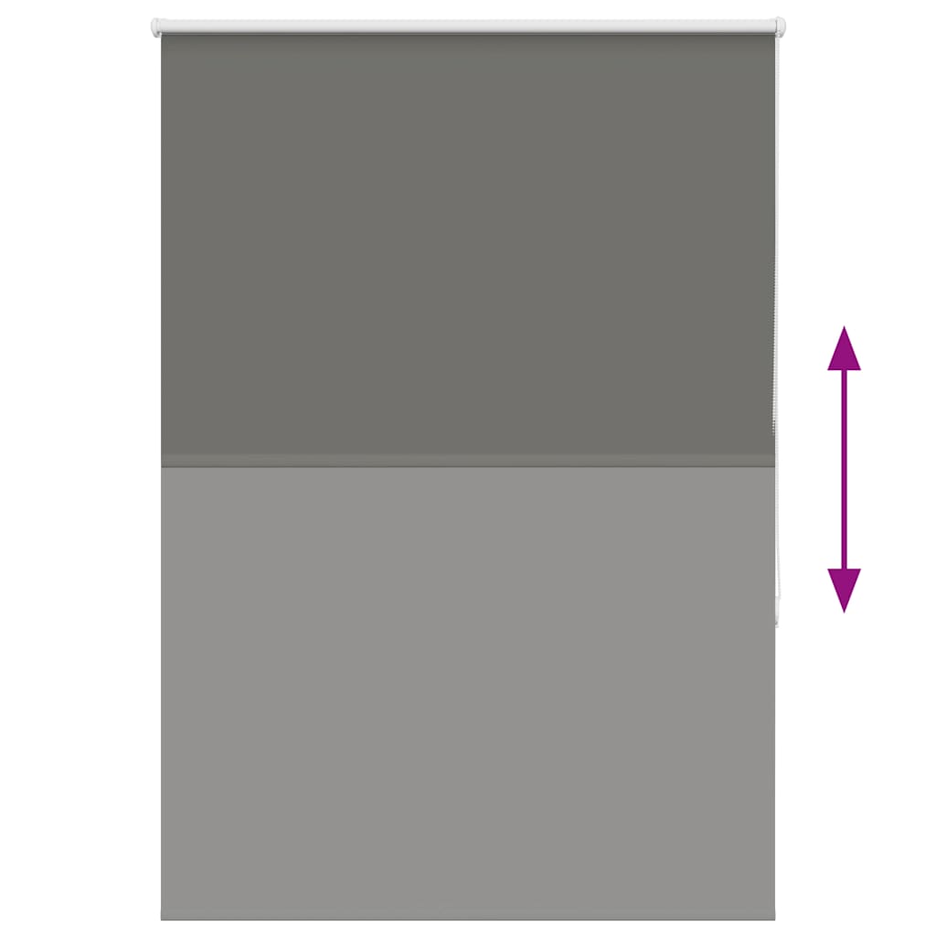Rolo zavjesa Blackout siva 100x150 cm Širina tkanine 95,7 cm