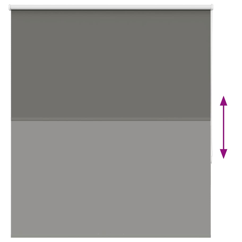 Rolo zavjesa Blackout siva 125x150 cm Širina tkanine 121,6 cm